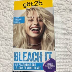 Schwarzkopf Got2b Bleach It Permanent Hair Color, 00A Ultra Icy Platinum Blonde